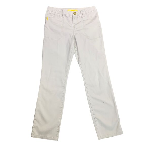 Lole Pants - Lole Womens Khaki Bootcut Denim Jeans Pants Beige Tan Size 4